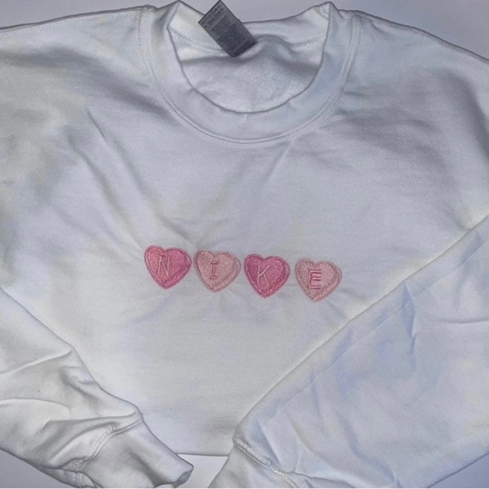 Embroidered Nike sweater